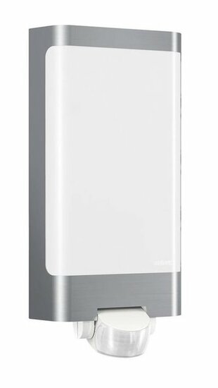 Steinel L 240 Buitenwandlamp Bewegingssensor, Waterdicht IP44, RVS Look afbeelding