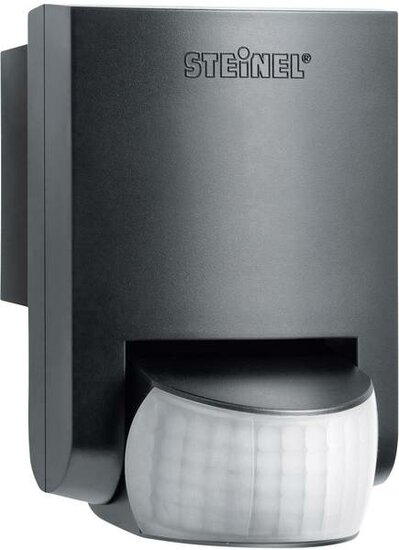 Steinel 130-2 LED PIR Bewegingsmelder/Sensor Opbouw IP54, Zwart afbeelding