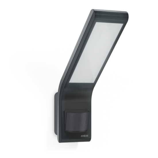 Steinel LED Wandarmatuur 10,5W Bewegingssensor, Waterdicht IP44, Antraciet afbeelding