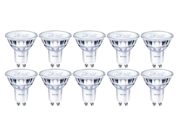 Philips CorePro LEDspot 5-50W GU10 36D Extra Warm Wit Dimbaar 10-Pack afbeelding