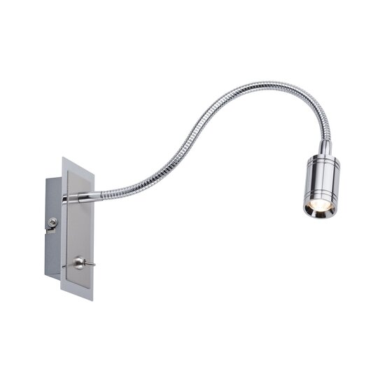 Paulmann Zylindro Spiegellamp 3W, Chroom, Warm Wit afbeelding