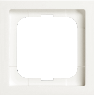 Busch-Jaeger Future Linear Schakelmateriaal, Afdekraam, Mat Wit afbeelding