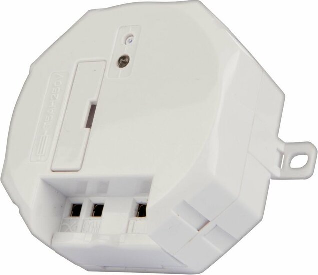 Klik-Aan-Klik-Uit Universele Draadloze Schakelaar 230V, AMU-500, Wit afbeelding