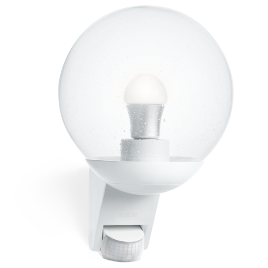 Steinel L585 PIR Wandarmatuur, IP44, Wit, Sensor, E27 Fitting afbeelding