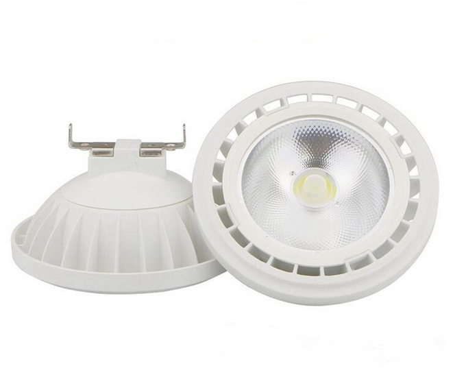 AR111 / G53 LED Spot COB 9W 12V 38D Warm Wit Dimbaar afbeelding
