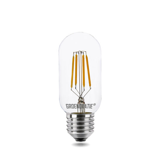 E27 LED Filament Buislamp 4W Extra Warm Wit Dimbaar