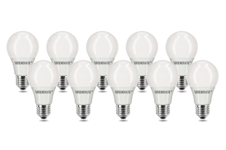 E27 LED Lamp 5W Warm Wit 10-Pack