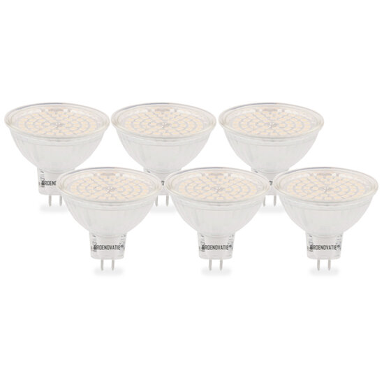 GU5.3 - MR16 Dimbare LED Spot 5W Warm Wit 6-Pack