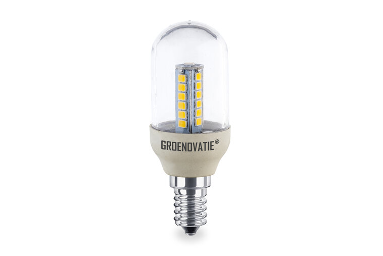 E14 LED Lamp Mini T26 2W Warm Wit afbeelding