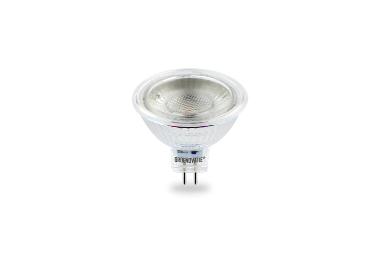 GU5.3 / MR16 Dimbare LED Spot COB Glas 3W Warm Wit afbeelding