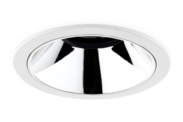 LED Inbouwspot 15W CREE, Rond, Ã108mm, Kantelbaar, Dimbaar, Wit/Zilver, Warm Wit afbeelding