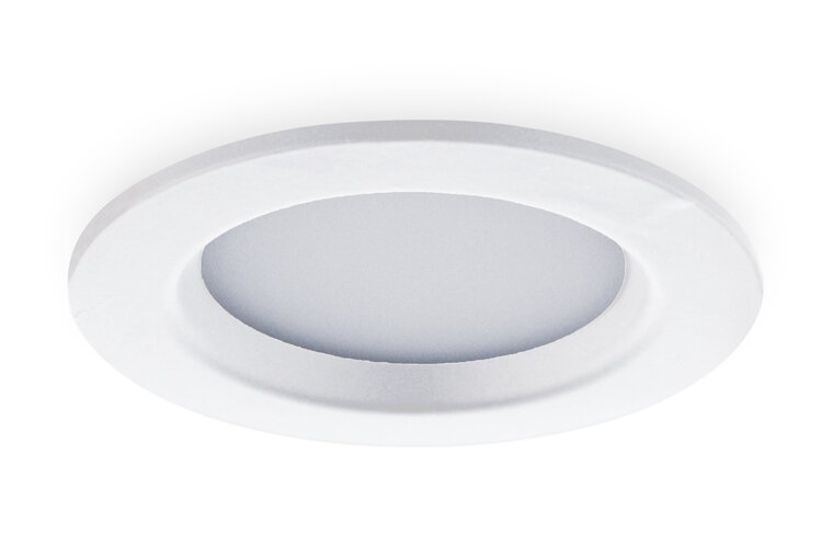 LED Paneel Plafondlamp 7W, Rond â11cm, Warm Wit, Inbouw afbeelding