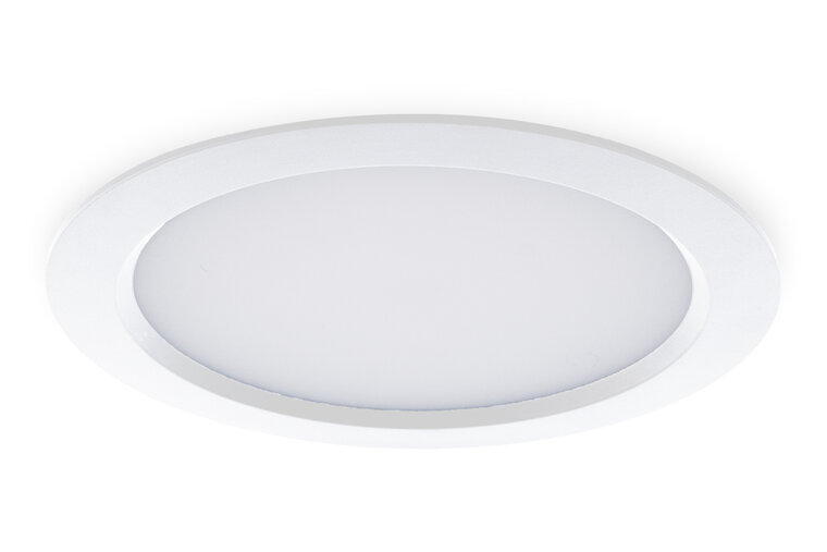 LED Paneel Plafondlamp 30W, Rond â23cm, Warm Wit, Inbouw