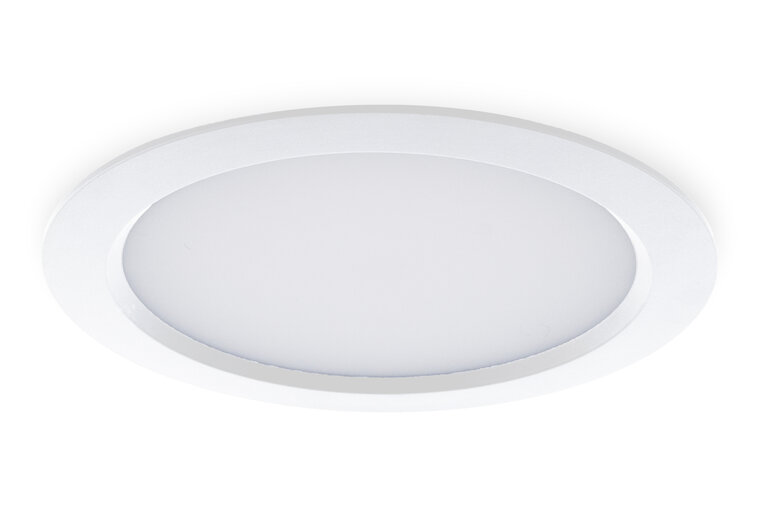 LED Paneel Plafondlamp 30W, Rond a23cm, Warm Wit, Inbouw