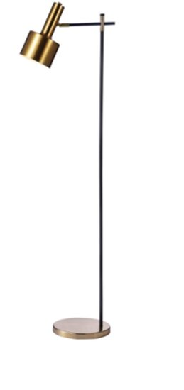 Torch Messing Vloerlamp, E27 Fitting, â30x130cm afbeelding
