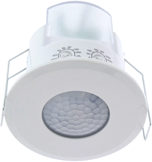 Klemko LED PIR PLF Bewegingsschakelaar Inbouw afbeelding