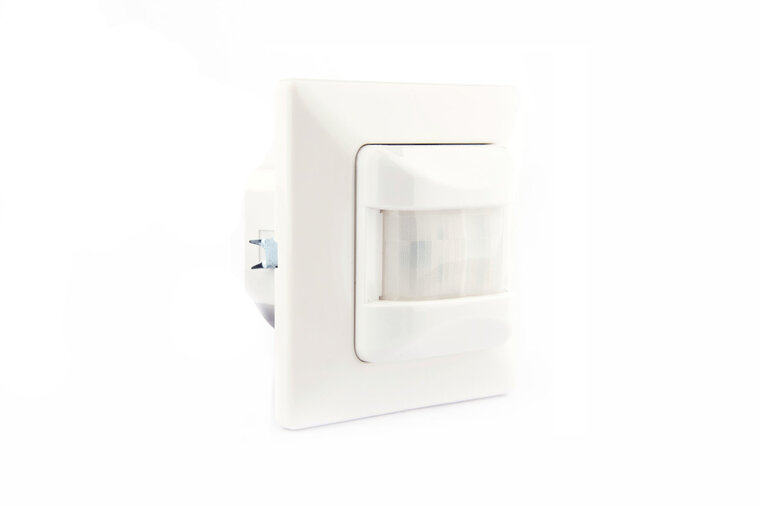Klemko LED PIR Bewegingsmelder/Sensor Inbouw Wand afbeelding