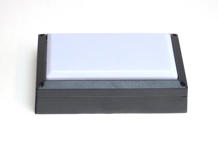 Groenovatie LED Wandlamp 8W, Rechthoekig, Waterdicht, Warm Wit