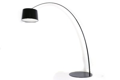 Troyes Design Glimmend Zwart 220cm - Design Vloerlamp