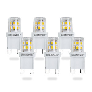 G9 LED Lamp 2W Extra Klein Warm Wit 6-Pack