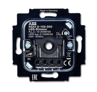 interieur ga winkelen bloemblad ABB Busch-Jaeger 6523U-102-500 LED Dimmer 230V, fase aansnijding 2W-100W interieur ga winkelen bloemblad ABB Busch-Jaeger 6523U-102-500 LED Dimmer 230V, fase aansnijding 2W-100W