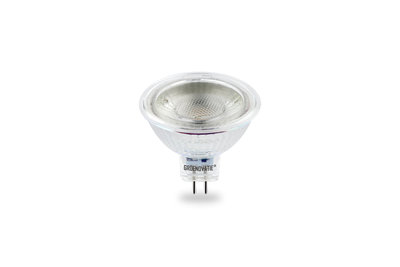 wijs Kroniek teksten GU5.3 / MR16 Dimbare LED Spot COB Glas 3W Warm Wit ✓ Glazen Behuizing ✓  Dimbaar