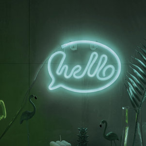 Wandlamp neon