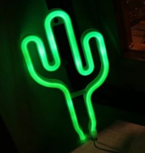 neon wandlamp