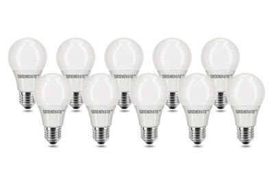 E27 lamp 10-pack