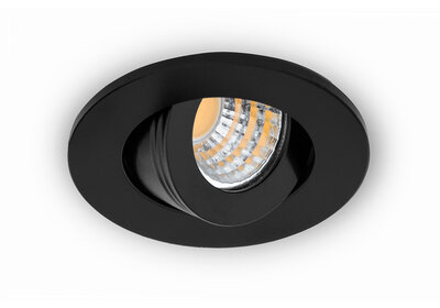 LED inbouwspot zwart