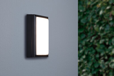 barrière Snel Goed LED Wandlamp met Sensor 8W, Rechthoekig - LED Bewegingsmelder