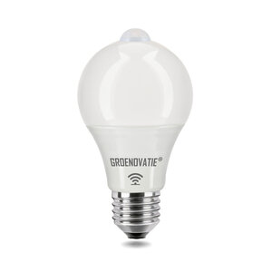vertegenwoordiger Toegangsprijs Hulpeloosheid E27 LED Lamp 5W Warm Wit, PIR Bewegingssensor - LED E27