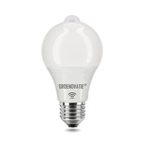 meteoor zingen vervoer E27 LED Lamp 5W Warm Wit, PIR Bewegingssensor - LED E27