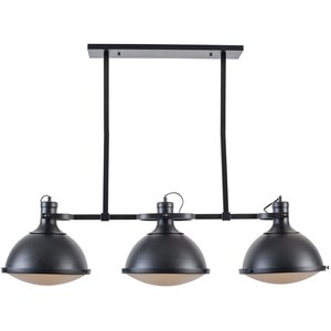 Betere Vintage Industriële Hanglamp Zwart 3 Kappen - Eetkamer Lamp OL-24