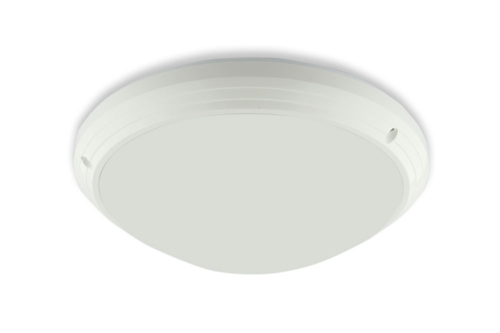 Bevestigen aan Per rechtbank LED Plafondlamp 15W, Rond 26cm, Waterdicht IP54, Sensor